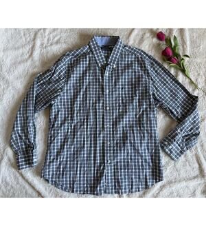 Nautica Plaid Dress Shirt XL
